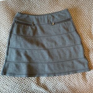 Athleta Charcoal Knit Skirt